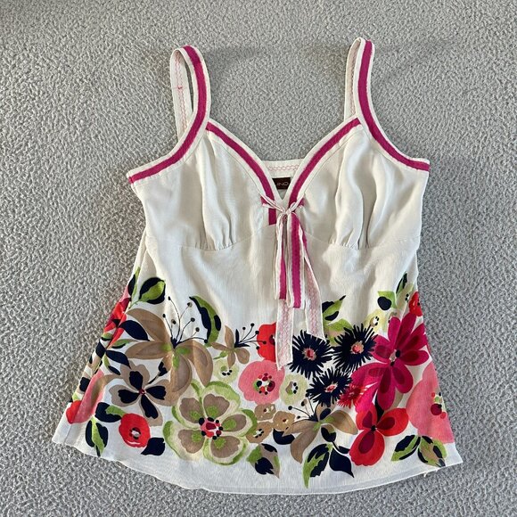 Bandolino Babydoll Tank Cami Top‎ Side Zip Lined - Picture 11 of 16